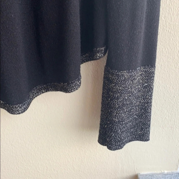 Generation Love black metallic trim sweater - Picture 5 of 7